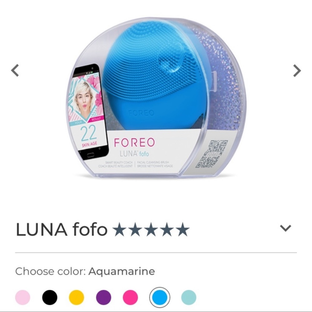 FOREO Luna foto smart beauty coach and cleansing
